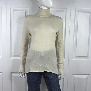 LORD & TAYLOR women's large cashmere turtleneck sweater